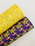 Custom Printed Pebbled Faux Leather Takis