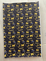 Printed Faux Leather College Sports Team