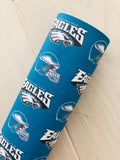 Printed Faux Leather Eagles