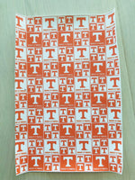 Printed Faux Leather College Sports Team University of Tennessee