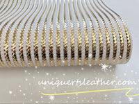 Metallic Textured Woven Gold