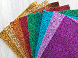 Lux Chunky Glitter Fabric Sheet