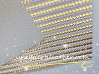 Metallic Textured Woven Gold