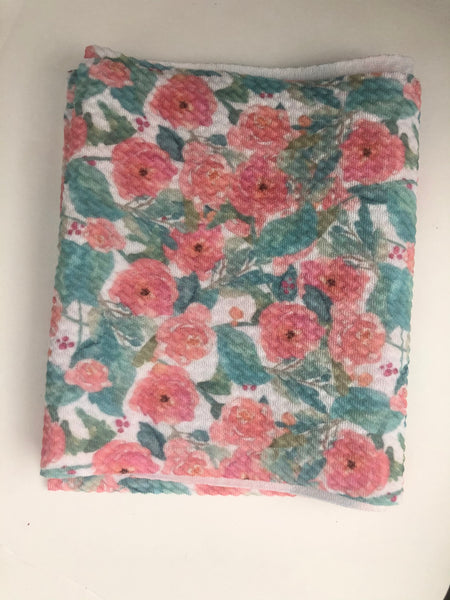 Bullet Fabric Pink Flowers