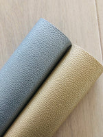 Metallic Solid Color Pebbled Faux Leather