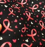 Bullet Fabric Pink Ribbon