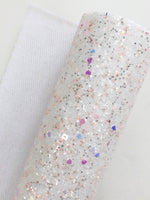 Premium Chunky Glitter with Hearts Shaped Glitters