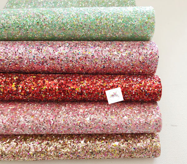 Multi Color Chunky Glitter - 6 Color Options