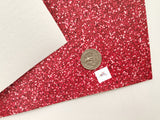 Custom Printed Smooth Leather Faux Glitters - 3 Color Options