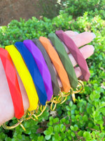 Silicone Bracelet Key Chain