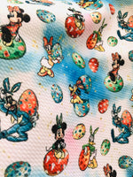 Bullet Fabric with Characters