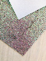 Textured Iridescent White Fine Glitter