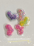 Set of 5 Confetti Filled Shakers