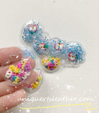 Set of 5 Confetti Filled Shakers