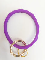 Silicone Bracelet Key Chain