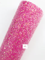 Flowerfields, Premium Chunky Glitter Fabric